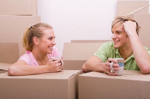 Office removal team planning a commercial move in Fulham