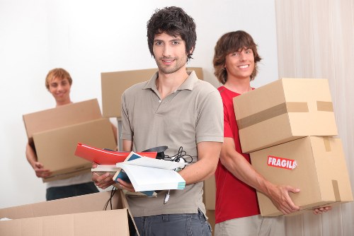 Recycling and reuse materials organised for a Fulham move