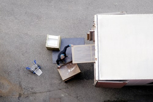 Local removals vehicle for a Fulham property relocation