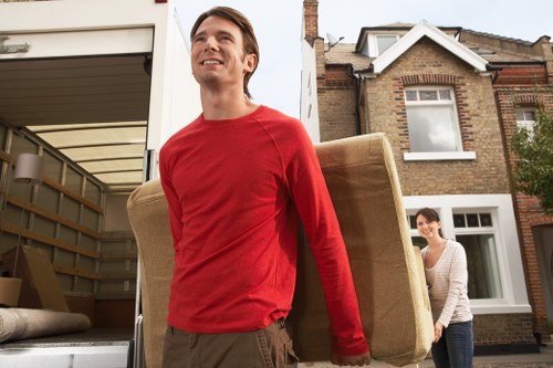 Supervised removal team maintaining safe working standards