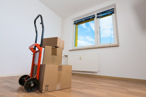 Image suggesting keyboard navigation support on a removals website