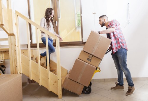 Furniture loading and transport in Fulham